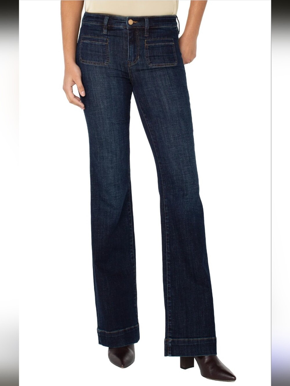 Liverpool Dark Indigo Lucy Bootcut Jeans- 16/33P